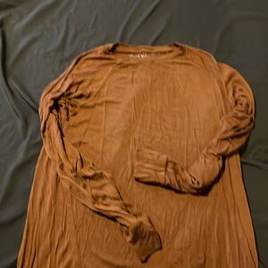 Mandala under scrub shirt